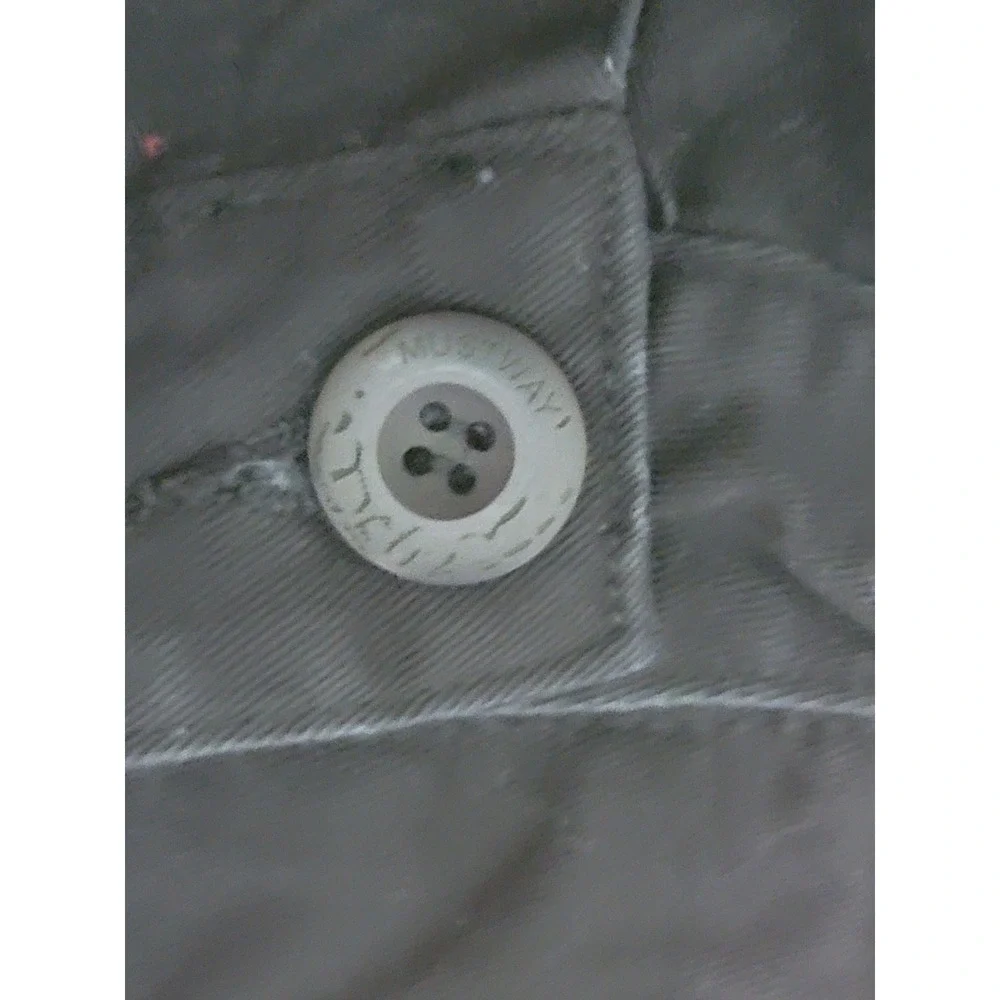 MOSTWAY Black Mens Cargo Pants Size 38‎ Relaxed Fit Casual Utility